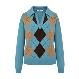 Jucca Maglia Girocollo - - Knitwear - Donna - Blu - S