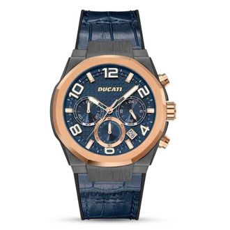 Ducati Chronograph Quartz Blue Dial Mens Watch DTWGC0001104