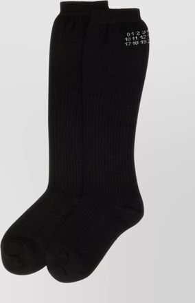 Maison Margiela ribbed knee-high length lingerie piece