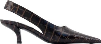 Toteme Dames, Schoenen, Bruin, Maat: 37 EU Leer