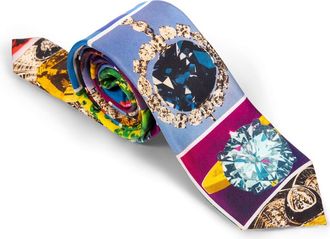 Pleasures x Richard Bernstein Jewel Print Tie in Multi at Nordstrom