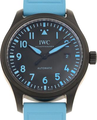 IWC 41 George Russell Automatic Black Dial Mens Watch IW328107