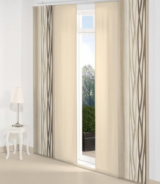 Wirth Schiebegardine »Brooklyn« Klettschiene 1 Stk. tlg. Inkl. Montagezubehör