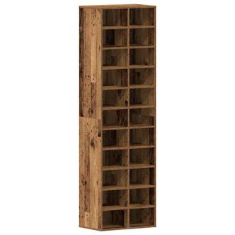 vidaXL Mueble Zapatero De Madera Ingenier&iacute;a 54x34x183cm Vidaxl