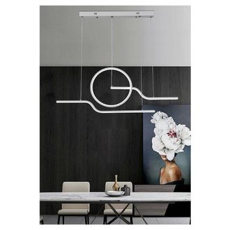 Trade Shop Trade Shop Traesio - Trade Shop - Lampadario Led 32watt Lampada Stile Contemporaneo Moderno Luce 6500k 4000k A44-b