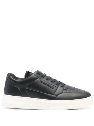 Emporio Armani Sneakers - Blauw