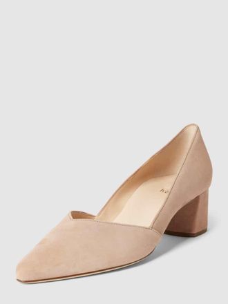 H&ouml;gl Pumps mit Blockabsatz Modell Boulevard in Taupe, Gr&ouml;&szlig;e 38
