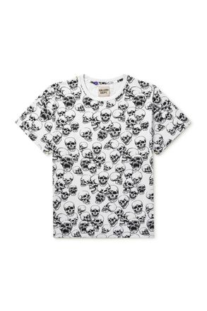 Gallery Dept. Skull Printed Cotton-Jersey T-Shirt