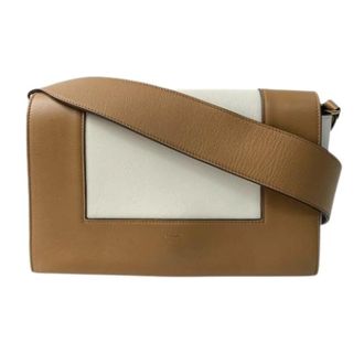 Celine Pre-owned Cross Body Bags, female, Brown, Size: ONE SIZE Pre-owned Vintage Shoulder Bag