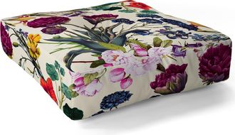 Deny Designs Burcu Korkmazyurek Magical Garden Floor Pillow in Multi at Nordstrom Rack