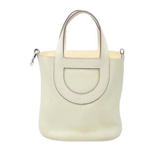 Herm&egrave;s Bolso de mano Pre-owned In The Loop 18 de piel de becerro - Pre-owned - Mujer - Beige - ONE SIZE