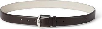 Brunello Cucinelli Calfskin belt in Brown at Nordstrom, Size 100