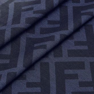Fendi E26 Scarf - Navy