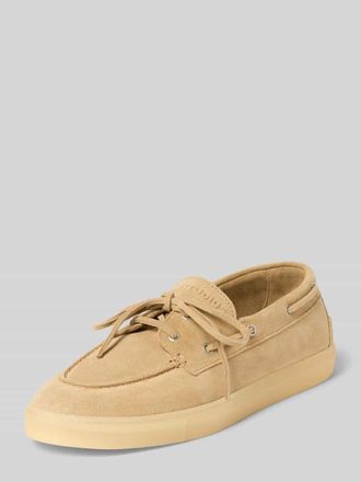 Copenhagen Loafer mit Logo-Detail in Sand, Gr&ouml;&szlig;e 40