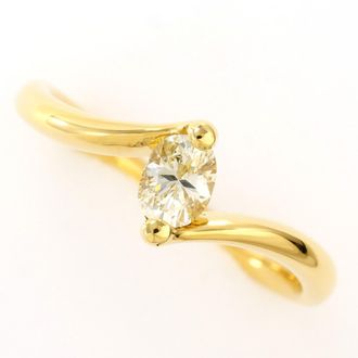 C&A Yellow Gold Yellow Gold (18K) Band Ring (Pre-Owned)