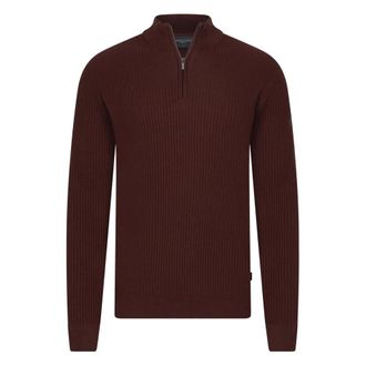 Cavallaro Tomuro Half Zip Pullover - Heren - Truien - Rood - Maat: L