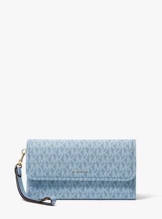 Michael Kors Jet Set Medium Signature Logo Convertible Wristlet