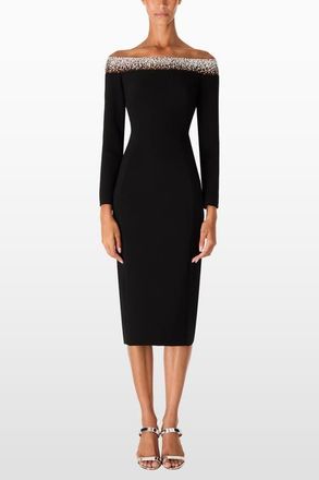 Jenny Packham Calypso Dress in Liquorice at Nordstrom, Size 12 Uk