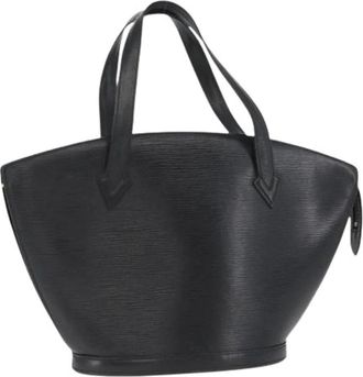 Louis Vuitton Pre-owned Handtas - Dames - Vintage Handtas - Zwart - ONE Size - Leer - Vintage