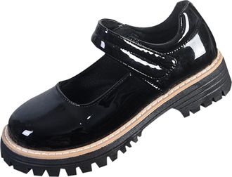 Generic Black Ladies Comfortable Shoes with Frosted Round Toe and Side Zipper Thick Heel Thick Sole Mid-Heel Design Suitable for Outdoor Activities and Chic L