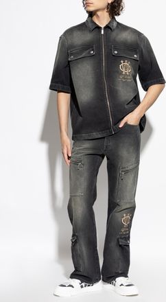 Off-white Cargo Jeans, Mens, Grey