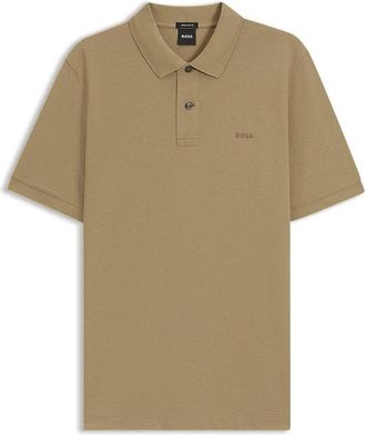 HUGO BOSS Pure Cotton Polo Shirt With Chest Logo, Size XX-Large