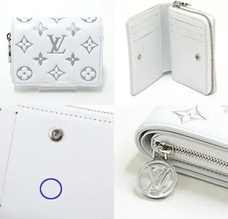 Louis Vuitton Pre-owned Portemonnee - Dames - Vintage Accessoires - Wit - ONE Size - Leer - Vintage
