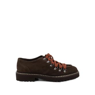 Doucal's Trekking veter schoen - Heren - Veterschoenen - Bruin - 42 1/2 EU - Leer - Schoenen