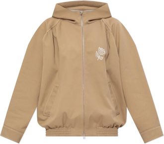 Marni Gewatteerde jas - Dames - Zomerjassen - Beige - 2XS - Katoen - Jassen