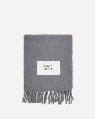 Maison Kitsun&eacute; Gradient-efect alpaca Scarf Female UNI