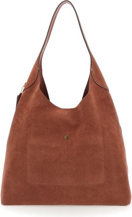 Coach Womens Shoulder Bag Brooklyn Brown Leather Cow