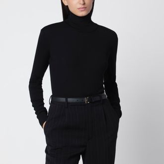 Max Mara Dolcevita nero in lana vergine