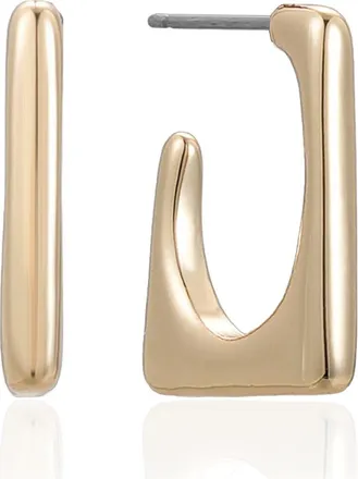 Ettika Geometric Hoop Earrings in Gold at Nordstrom Rack