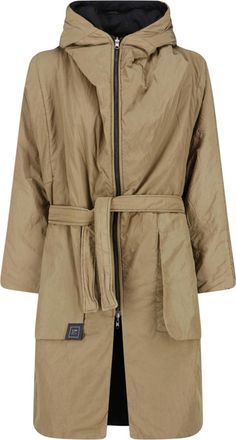 Kimo no-rain Olive Green Kimo No-Rain Reversible Belted Waterproof Jacket