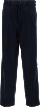 Prada Midnightblauwe Corduroy Broek