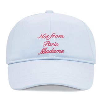 Dr&ocirc;le de Monsieur Caps, male, Blue, Size: ONE SIZE La Casquette Slogan Baseball Cap