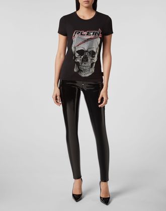 Philipp Plein T-shirt Round Neck SS Space Plein