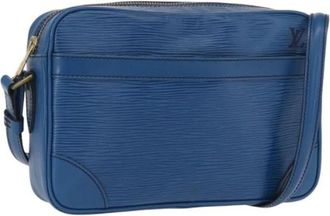 Louis Vuitton Pre-owned Cross Body Bags, female, Blue, Size: ONE SIZE Pre-owned Vintage Cross Body Bag