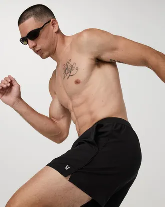 Vuori Clothing Course Shorts Unlined 5 | Black | XS, Size Extra Small