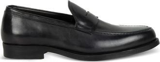 Triver Flight Mocassini in pelle - Nero