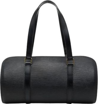 Louis Vuitton Pre-owned Handtas Pouch - Dames - Vintage Handtas - Zwart - ONE Size - Leer - Vintage