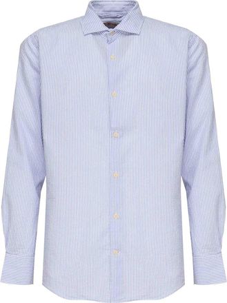 MC2 Saint Barth Pamplona Striped Linen Shirt