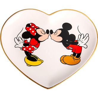 Disney Mickey Mouse and Minnie Mouse Jewelry Tray in Multicolor at Nordstrom