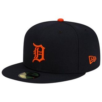 New Era Mens Detroit Tigers Tigers 2022 - Blue/Orange Size 7 1/2