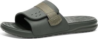 Hey Dude Wave Alt Slide Mens Wedge Shoes Deep Green : 13 M, Synthetic