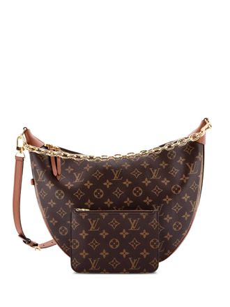 Louis Vuitton Loop Reverse Monogram Canvas hobo bag - Brown