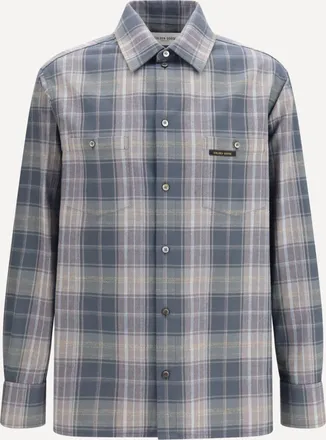 Golden Goose Journey checked Shirt Male S