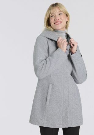 G.I.G.A. DX by killtec Langjacke GW 125 WMN KNTFLC JCKT OT, Damen, Gr. 40, blau (grau, dunkelnavy), Strick, Obermaterial: 100% Polyester, G.I.G.A. DX BY KILLTEC, Jacken Lang