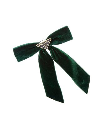Prada Velvet Hair Clip