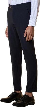 Roberto Ricci Design Pantalone Surflex Micro Chino - Heren - Nette broeken - Blauw - S - Broeken